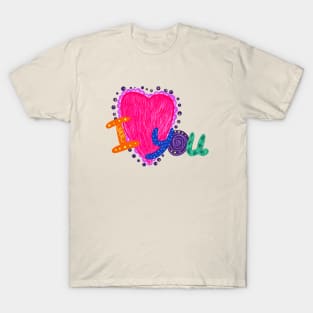 I love you doodle T-Shirt